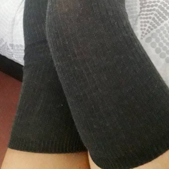 Thigh High Cotton Knit Socks-NWT - Picture 5 of 6